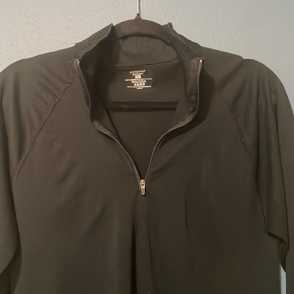Patagonia Capilene Women’s 1/4 Zip Pullover Black Long Sleeve Size Medium - Picture 7 of 9